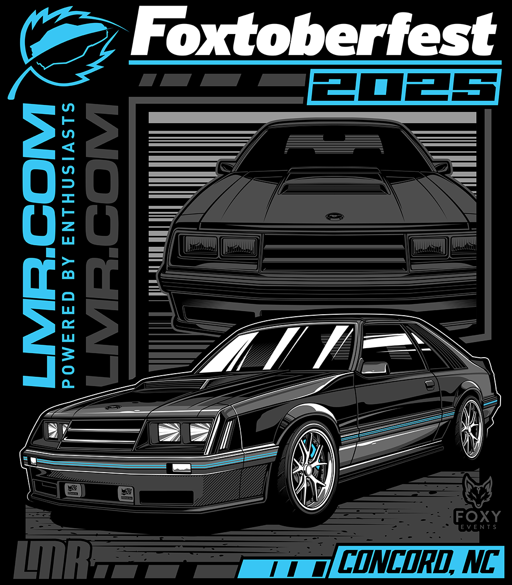 Foxtoberfest 2025 Official Event Shirt - Black