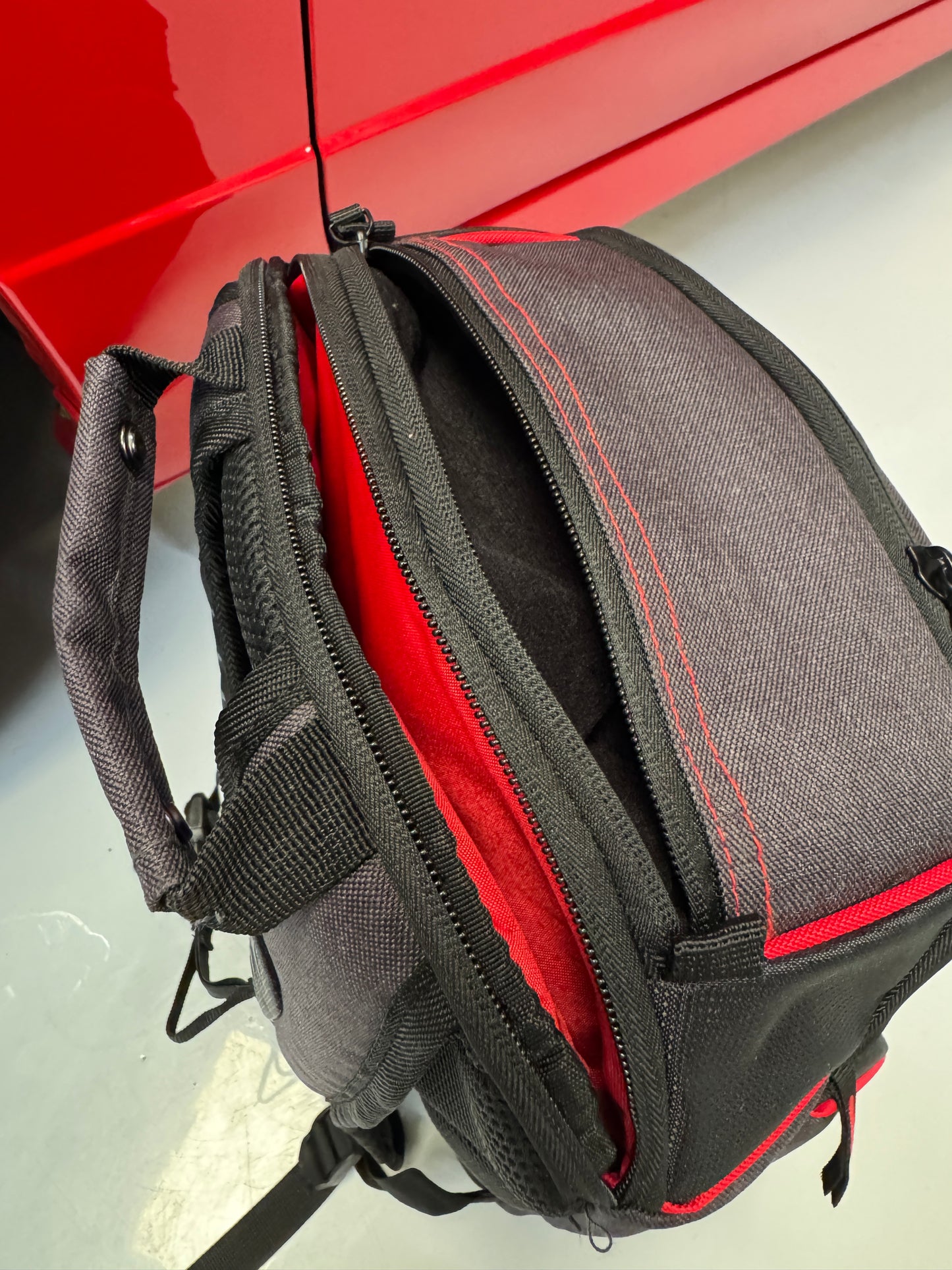 Ford Mustang Laptop Bag Backpack Red/Black Ogio