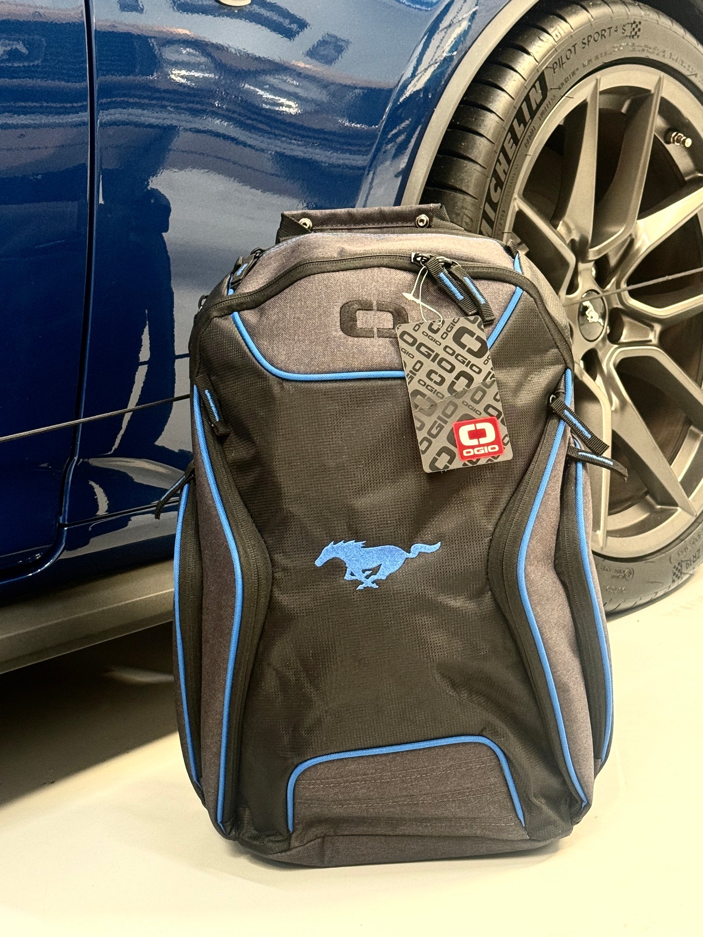 Ford Mustang Laptop Bag Backpack Blue/Black Ogio – Foxy Events