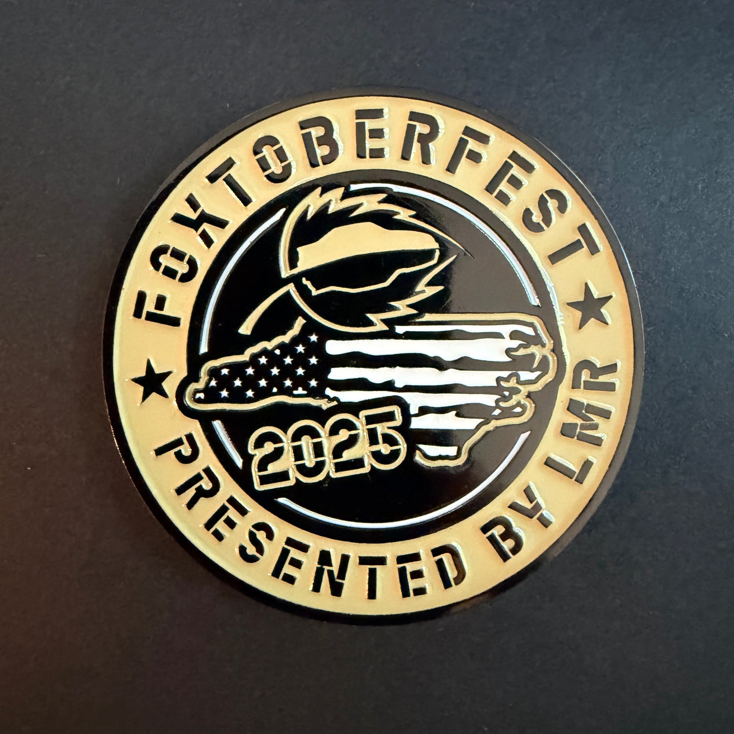 Foxtoberfest 2025 SSP Challenge Coin