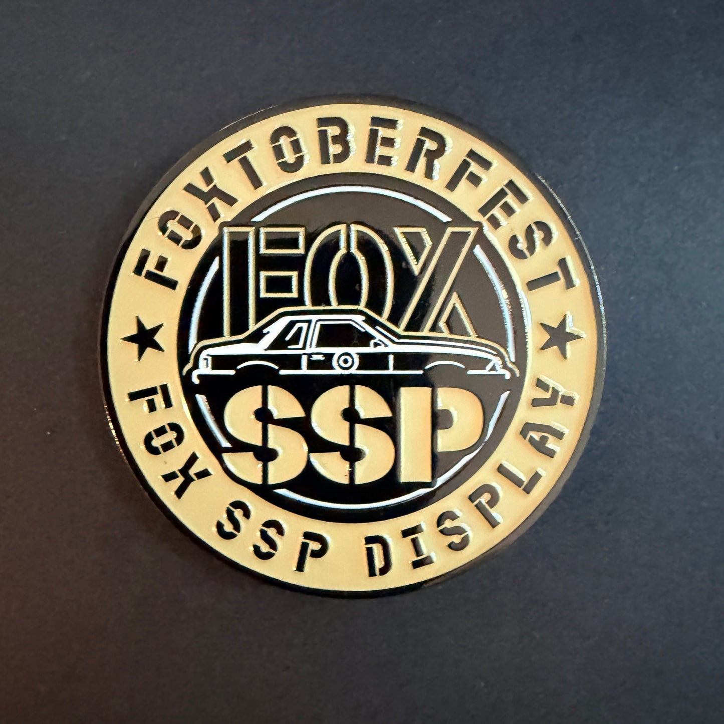 Foxtoberfest 2025 SSP Challenge Coin