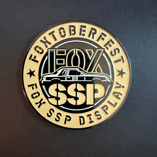 Foxtoberfest 2025 SSP Challenge Coin