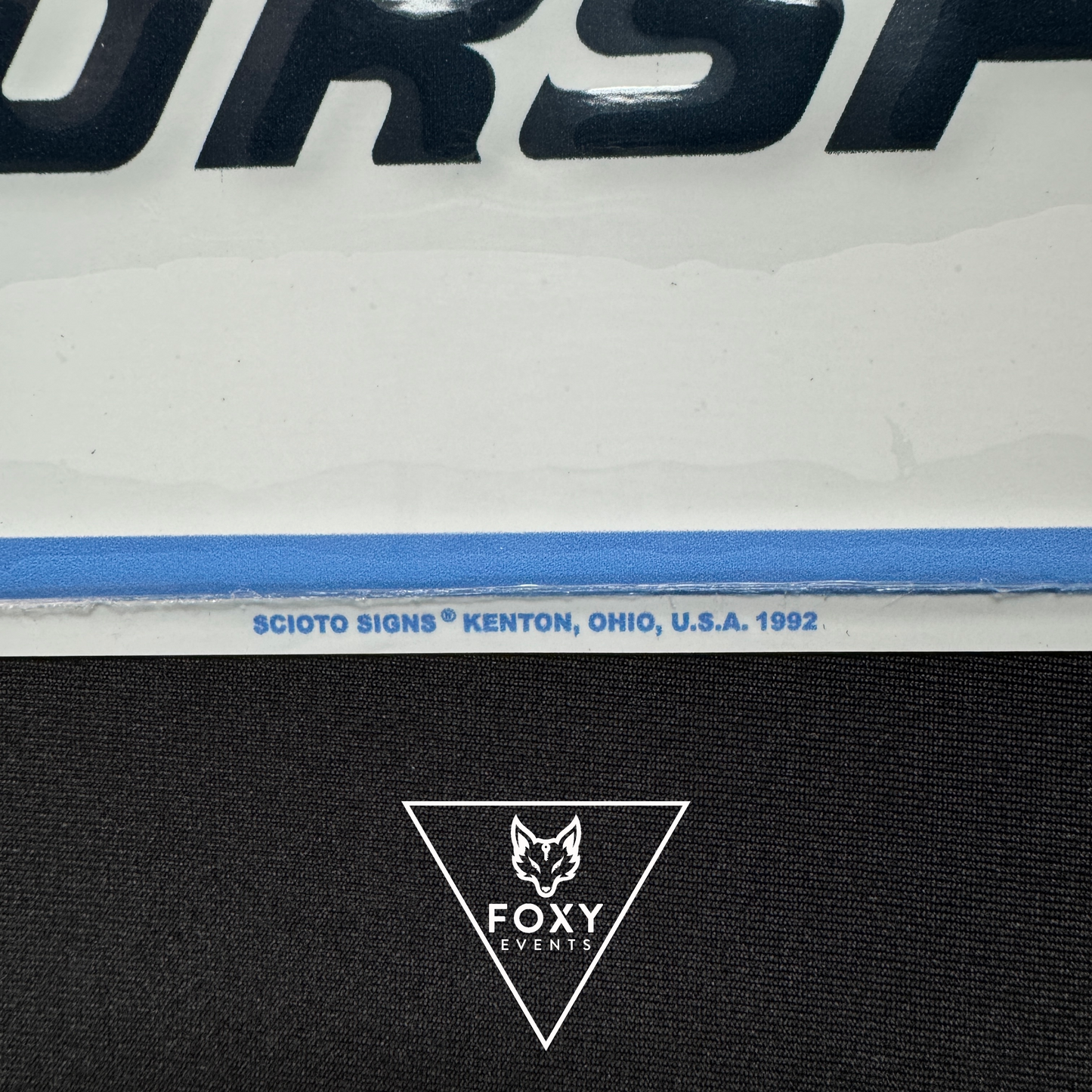 Ford Motorsport License Plate - 2 Color