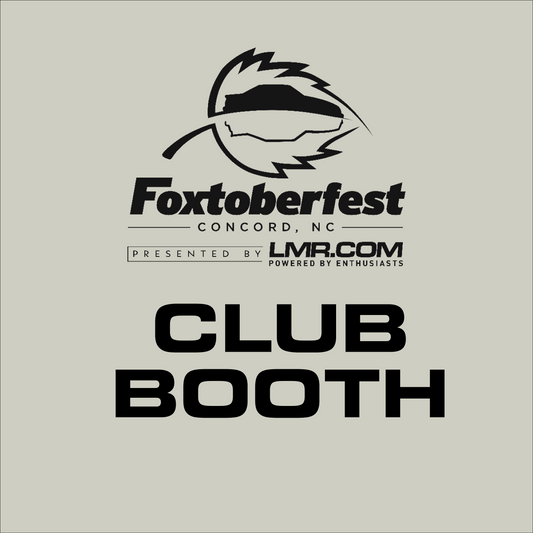 Foxtoberfest Club Booth