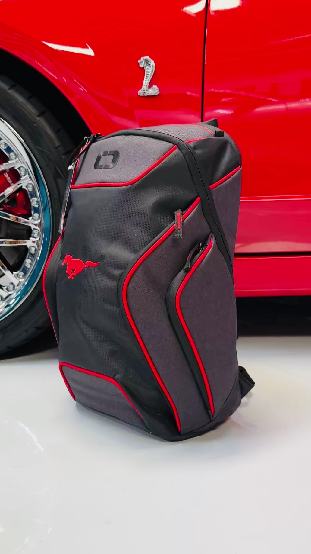 Ford Mustang Laptop Bag Backpack Red/Black Ogio – Foxy Events