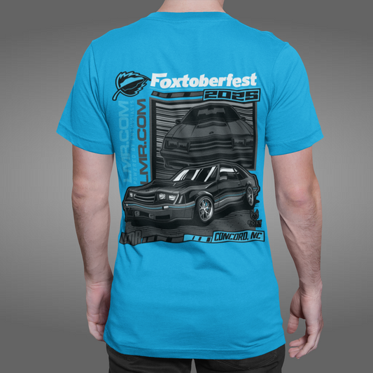 Foxtoberfest 2025 Official Event Shirt - Blue